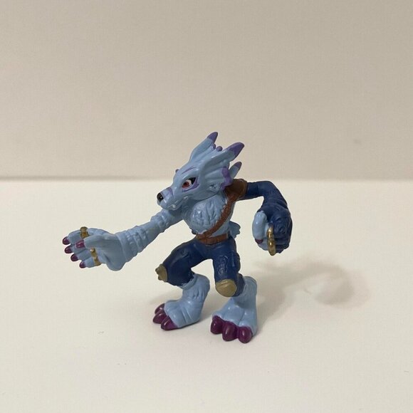 2000 Bandai Digimon Mini Figure WereGarurumon 1.75 Inch Digital Monsters - Picture 1 of 13